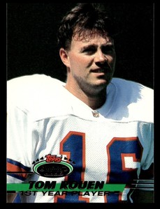 1993 Stadium Club Tom Rouen #538 Denver Broncos