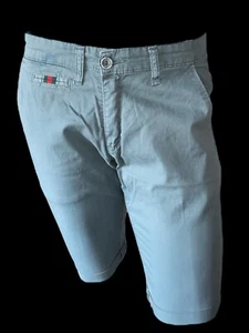 GUCCI Herren Luxus Kurzhose Shorts Bermuden Vintage Navy Grau Monogramm Gr.30 - Bild 1 von 6