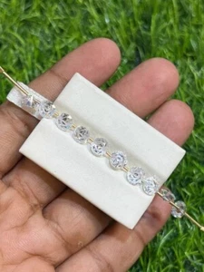 6-12mm Lab Grown Genuine Diamond Brilliant Round Cut Gemstone Jewelry, 10 Pieces - Picture 1 of 5