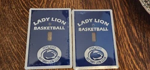 2 neue (Metall) Penn State Lady Löwen Basketball Lichtschalter Abdeckung - Bild 1 von 4