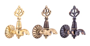 Brass Turkish Bath Hammam Faucet, Vintage Style Water Tap, Indoor-Outdoor - Picture 1 of 11