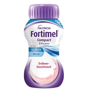 Nutricia Fortimel Compact 2.4 8x4x125ml Erdbeere Trinknahrung PZN 10743535 - Bild 1 von 1