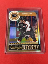John LeClair # Flyers # 2014-15 O-Pee-Chee MARQUEE LEGEND RAINBOW FOIL #554