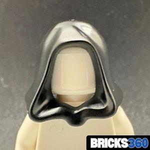 Lego New Black Minifigure Headgear Hood Part Sith Jedi Star Wars Helmet Costume - Picture 1 of 5