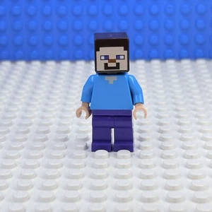 LEGO Minecraft Steve Minifigure min009 - Picture 1 of 4