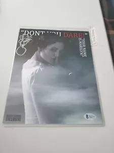 BAM BOX HORROR EX AUTOGRAPH PRINT #2 DANIELLE BISUTTI INSIDIOUS CH 2 BECKETT - Picture 1 of 7