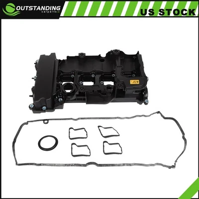 Valve Cover w/ Gasket Fits 2012-15 Mercedes Benz C250 W204 SLK250 R172 1.8L - Image 1 of 4
