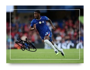 Jorrel Hato signed Autogramm Fotodruck 8x6 Chelsea Fußballspieler - Bild 1 von 8