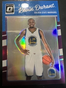 2016-17 Panini Donruss Optic - Kevin Durant #137 Purple Prizm - Picture 1 of 2