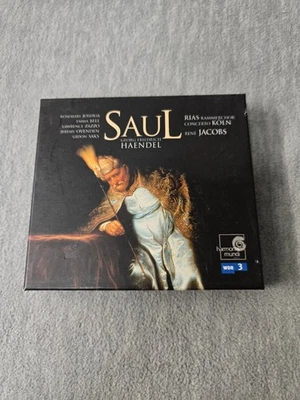 Haendel Saul Rias Koln Jacobs 2 Cd Box Set + Book — 第 1/4 张图片