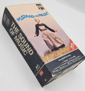 The Sound of Music VHS 1986 CBS FOX Video Hi-Fi Stereo Julie Andrews Classic - Picture 1 of 4