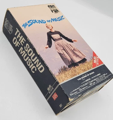 The Sound of Music VHS 1986 CBS FOX Video Hi-Fi Stereo Julie Andrews Classic - Image 1 of 4