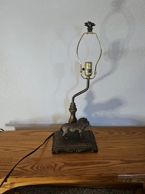 Legacy Lion Lamp Good And Working Condition - Image 1 of 4