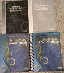 Abeka 10th Grade Grammar IV Vocabulary Spelling Quiz/Test & Key, Text & Key  - Bild 1 von 1