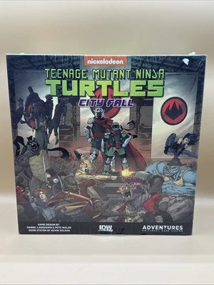 Teenage Mutant Ninja Turtles Adventures City Fall Board Game TMNT IDW - Image 1 of 4