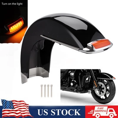 Front Fender Assembly For Harley Electra Glide Ultra Limited Tri Glide 2014-Up - Image 1 of 4