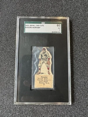 1921-1930 M.L. Troquelados Rogers Hornsby Boston SGC 5 - RARO POP 1 Foto 1 de 4