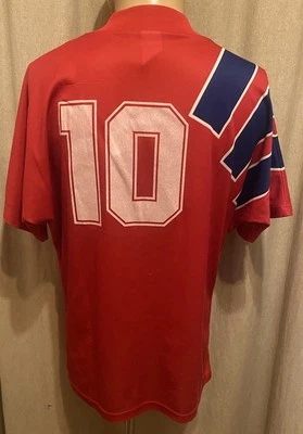FC Bayern München Original Adidas Heim Trikot 1991-1993 "OPEL" + Nr.10 Gr.M - Bild 1 von 4