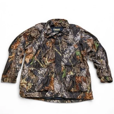 Rocky Mossy Oak Hunting Jacket XL Thinsulate insulation adjustable men’s - Image 1 of 4