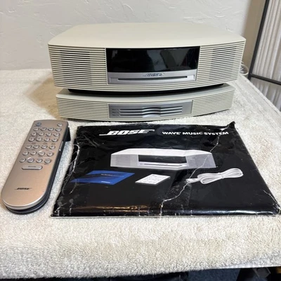 Bose Wave Music System AWRCC2 W/ Wave Music System Multi-CD Changer | For Parts - Image 1 of 4