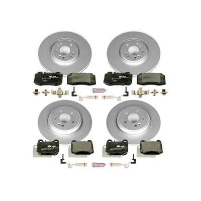 Power Stop ESK4463 EUROSTOP BRAKE KIT Front & Rear 2000-2001 MERCEDES-BENZ ML430 - Image 1 of 4