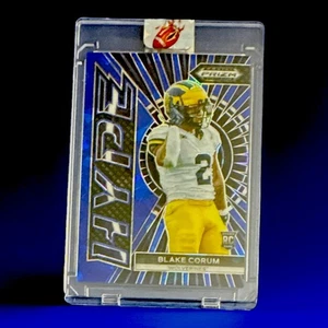 BLAKE CORUM -2024 PRIZM DRAFT PICKS - HYPE BLUE ICE PRIZM - SP - (RC) - /99! - Foto 1 di 3