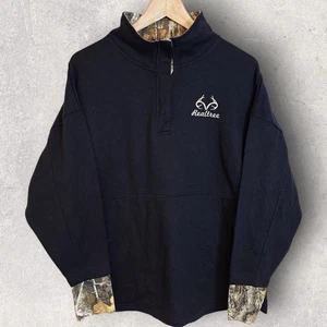 womens realtree pullover embroidered outdoor sweatshirt, large - Picture 1 of 4