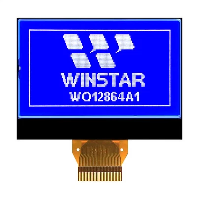 WINSTAR WO12864A1-TMI# Pantalla Gráfica LCD, 128x64 COG, STN Negativo, Azul, ST7565P