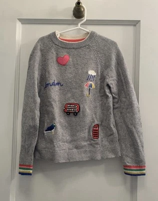 Mini Boden London Sweater Wool Blend Size 8-9 - Image 1 of 4