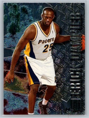 1996-97 Metal Basketball #177 Erick Dampier RC - MUITO BOM ESTADO - Indiana Pacers - Imagem 1 de 2