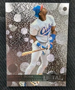 Sammy Sosa 1996 Fleer Metal Universe Platinum Edition Chicago Cubs #146 - Picture 1 of 2