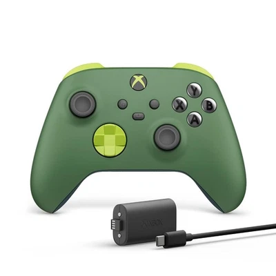 NEW Microsoft Wireless Controller Xbox Series X S One PC Android iOS Remix Green - Image 1 of 4