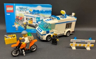 LEGO  Prisoner Transport 100% Complete w/ 2 MiniFigures & Manual Set #7286 - Image 1 of 4