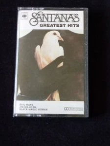 SANTANA'S GREATEST HITS CASSETTE TAPE CBS 1974 VG+ - Picture 1 of 7