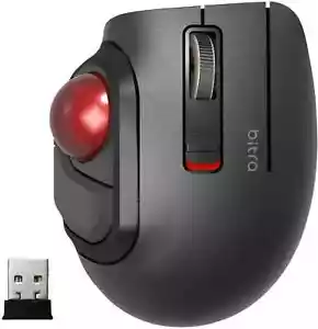 Elecom Mouse Wireless Receiver Included Trackbal Small Thumb 5 Buttonl S Size - Picture 1 of 1