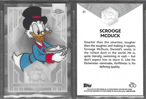Topps Chrome 2023 Disney 100 Years of Wonder #87 Scrooge McDuck Card - Picture 1 of 1