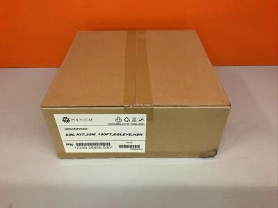 Polycom 100ft. 30 MTR HDCI Cable. PN#  7230-25659-030 Includes Power Supply - Image 1 of 4