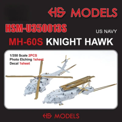 【HS MODEL】 HS MODEL U350013S 1/350 US NAVY MH-60S KNIGHT HAWK