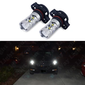 2 bombillas LED DRL blancas 6000 k H16 5202 para 2007-2014 Escalade 2008-2013 CTS - Imagen 1 de 2