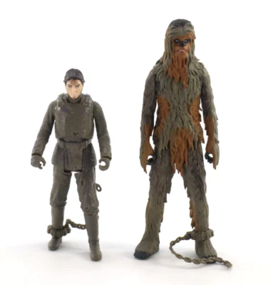 Star Wars Solo Movie Han Solo & Chewbacca Mimban Lot of 2 Figures Force Link 2.0 - Image 1 of 4