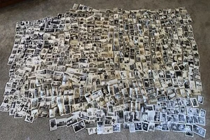 Large Lot 1930's-1940's Snapshot Photos 600 Great Lot USA Images!! - Picture 1 of 24