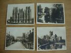 1920/30s Friths Cameo Series - Set of 12 Real Photo Pictures - Wells, Somerset