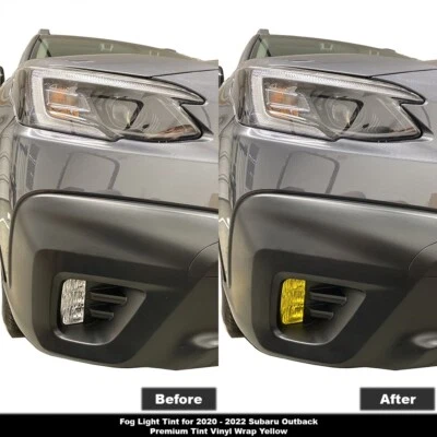 Crux Motorsports Fog Light Tint for 2020 – 2022 Subaru Outback - Image 1 of 3