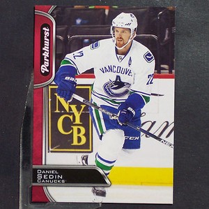 DANIEL SEDIN   2016/17 Parkhurst RED #298  Vancouver Canucks