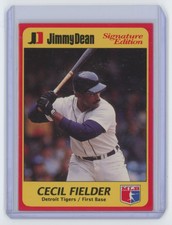 1991 Jimmy Dean Cecil Fielder Detroit Tigers #21