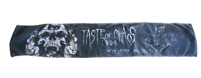 Toalla Taste of Chaos Band Tour 2008 Tokio Japón Cheer Spirit Rally Foto 1 de 4