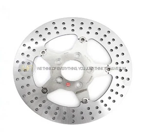 HARLEY D. FLSTB SOFTAIL CROSS BONES 1584 2010 10 FLOATING REAR BRAKE DISC - Picture 1 of 1