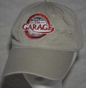The Garage Mobile Alabama Baseball Cap Hat Tan Adjustable - Picture 1 of 11