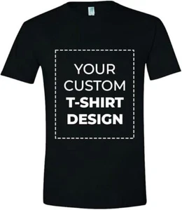 Gildan Soft Personalized Custom Kids T-Shirt Print Your Logo Photo Custom Shirt - Picture 1 of 18