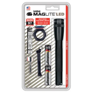 MAGLITE®SP2201CL Mini LED Taschenlampe inkl. 2 AA Batterien & Wechsellinsen - Bild 1 von 3